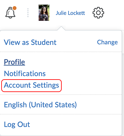 Account Settings