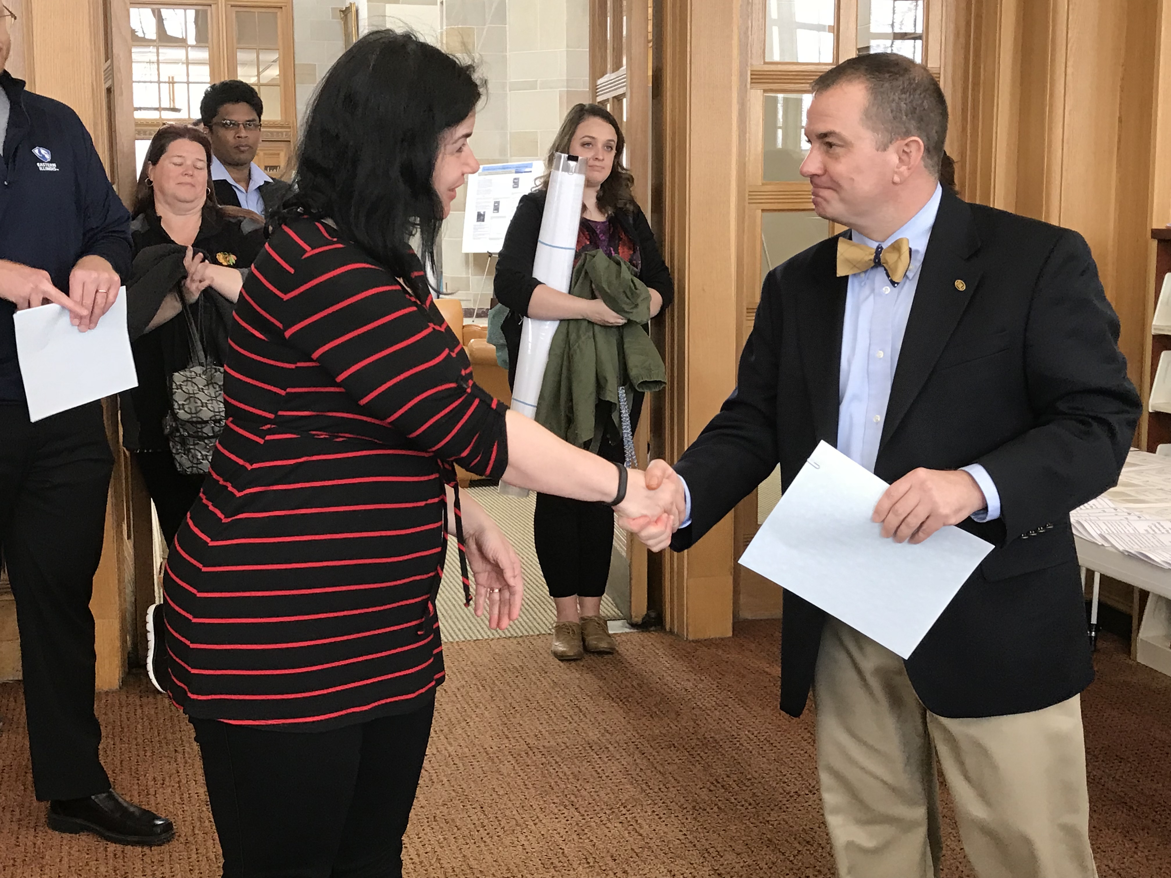 EIU Distinguished faculty undergraduate research award for College of Arts and Humanities  Anne Thibault